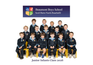 Beaumont Boys Junior Infants Class Photo 2026/27 - Class 1